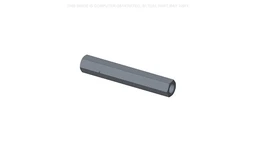 Nut Adjusting, M10 x 1.25 x 90mm, R50, Znd — fits 73 models across the CNH lineup — 10090811