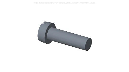 Screw Slotted Pan, M5 x 8mm, Cl 5.8, Znd — fits 11 New Holland models — 10389211
