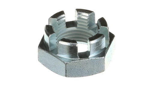 Slotted Nut Hex, M18 x 1.5, R80, Znd — fits 69 models across the CNH lineup — 10724611