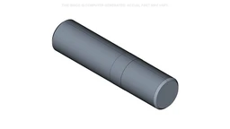 Stud M16 x 1.5 x 45mm L, 67mm Full L, Cl 8.8, Dac — fits 17 New Holland models — 11800624