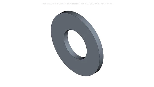 Washer 6.15mm ID x 13mm OD x 1mm Thk, Cst, Bzn — fits 58 models across the New Holland lineup — 13550207