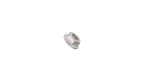 Flange Nut Toothed, Hex, M5 x 0.8, R40, Znd — fits 65 models across the New Holland lineup — 13831801