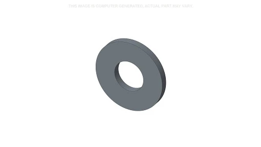 Washer 6.4mm ID x 12.5mm OD x 1.6mm Thk, Hts, Znd — fits 94 models across the New Holland lineup — 14496431