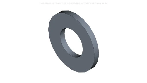 Washer 8.4mm ID x 17mm OD x 1.6mm Thk, Cst, Znd — fits 35 New Holland models — 14496525
