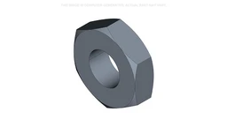 Thin Nut Hex, M8 x 1.25 (Lh), Cl 8, Znd — fits 80 models across the New Holland lineup — 16102911
