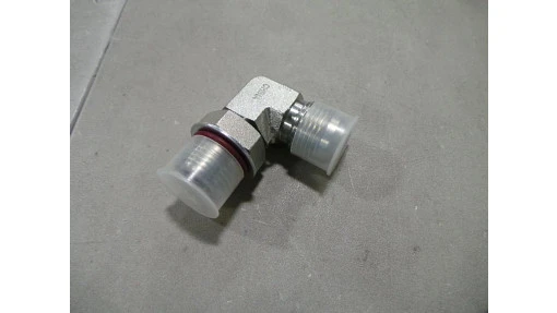 90 Elbow 7/8'' - 14 Jic x 7/8'' - 14 Orb — universal CNH service part, fits 343 models — 164910