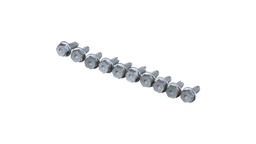 Flange Bolt Hex, M6 x 16mm — universal New Holland service part, fits 868 models — 18137825