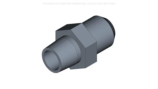 Hyd Connector 7/8'' - 14 Jic x 3/8'' - 18 NPT — fits 89 models across the New Holland lineup — 242679