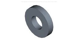 Washer 15.08mm ID x 33.34mm OD x 6.35mm Thk — fits 54 models across the New Holland lineup — 262833