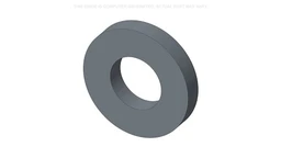 Sealing Washer Copper, 7.3mm ID x 15mm OD x 2.5mm Thk — fits 7 New Holland models — 2856438