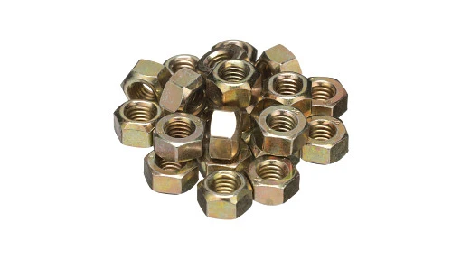 Nut Hex, M6 x 1, Cl 8, Znd — universal New Holland service part, fits 1044 models — 353308