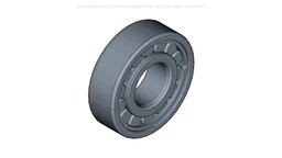 Bearing, Roller, Cyl 25mm ID x 62mm OD x 19mm W — fits 131 models across the CNH lineup — 37437