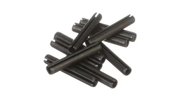 Lock Pin 8mm OD x 50mm L, Slotted — universal New Holland service part, fits 313 models — 412689
