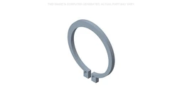 Snap Ring Ext, 1.288'' — universal CNH service part, fits 311 models — 46810