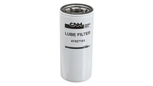 Hydraulic Oil Filter Spin-On, 118.3mm OD x 260.8mm L, 1 3/4IN - 16 UN — fits 19 New Holland models — 47427164