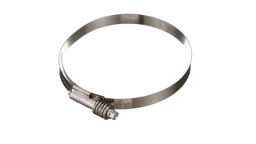 Hose Clamp 5.25'' - 6.12'', Worm Gear — fits 10 New Holland models — 47558655