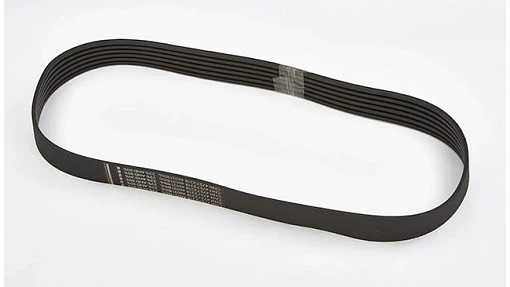 Belt V-Belt, 0.5in W x 109.921in L, 6 Ribs — fits 28 New Holland models — 47572218