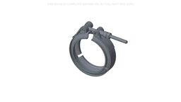Pipe Clamp 84.5mm OD, 1/4-28 — fits 16 New Holland models — 47640901