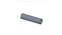 Hydraulic hose, 25mm ID x 143mm for New Holland equipment. Pre-crimped assembly for tractor hydraulic system circuits.