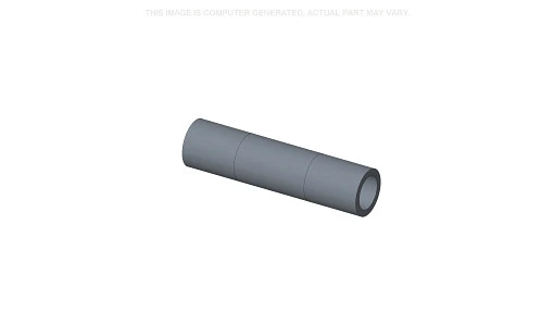 Hydraulic hose, 25mm ID x 143mm for New Holland equipment. Pre-crimped assembly for tractor hydraulic system circuits.