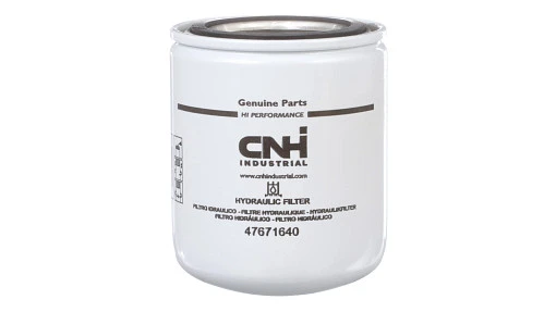 Hydraulic Oil Filter Spin-On, 80.8mm OD x 100mm L, 3/4IN - 16 for New Holland TC21DA / TC24DA — 47671640