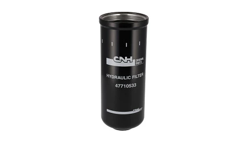 Hydraulic Oil Filter 98.8mm OD x 245.1mm L, M87 x 2.5 — fits 64 models across the New Holland lineup — 47710533