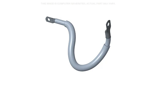Pos Battery Cable Positive, Red, 380mm L — fits 4 New Holland models — 47728467