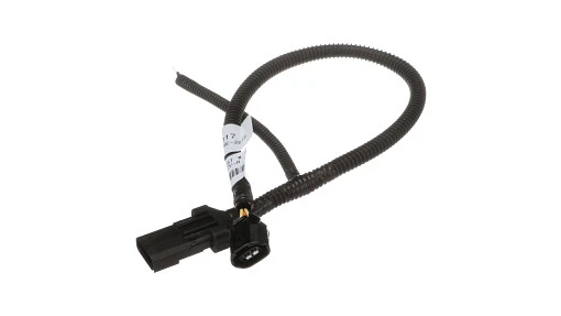 Wire harness for New Holland equipment. Pre-assembled cable routing for electrical system power and signal distribution.