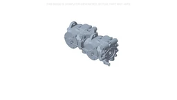 Pump Tandem, 49.2 CC / 49.2 CC for New Holland SPEEDROWER-160 — 48077847