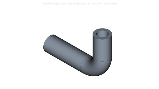 Elbow 12.7mm ID x 19.84mm OD — fits 10 New Holland models — 48090462