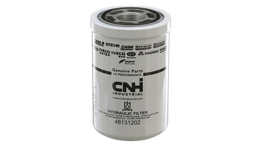 Hydraulic Oil Filter Spin-On, 94.6mm OD x 152.9mm L, 1 3/8IN - 12 UNF — fits 11 New Holland models — 48131202