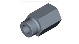 Hyd Connector M22 x 1.5 x M22 x 1.5 — fits 35 CNH models — 5128338