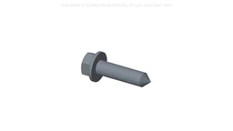 Self-Tap Screw Hex, 3/8'' - 16 x 3'' — fits 44 New Holland models — 51463101