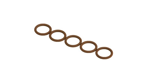 O-Ring 14mm ID x 2.62mm Thk, Acm — universal CNH service part, fits 295 models — 5146468