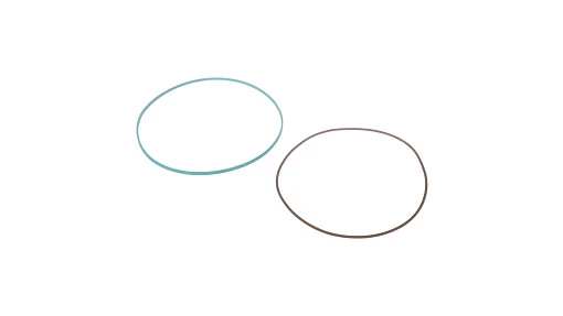 Gasket 140.55mm ID x 148mm OD x 3.2mm Thk — fits 55 models across the New Holland lineup — 5172302