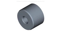 Shear Bolt Bushing 5.9mm ID x 17.36mm OD x 12mm L — fits 70 models across the New Holland lineup — 58147