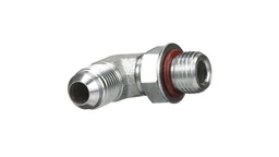 90 Elbow 9/16'' - 18 Jic x 9/16'' - 18 Orb — universal CNH service part, fits 689 models — 76344