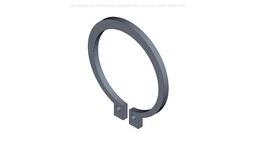 Snap Ring M40, Ext, Hvy — fits 66 models across the New Holland lineup — 800-5140