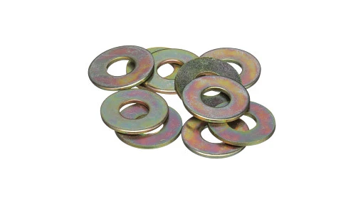 Washer 0.38'' ID x 0.88'' OD x 0.08'' Thk — universal CNH service part, fits 1249 models — 80664