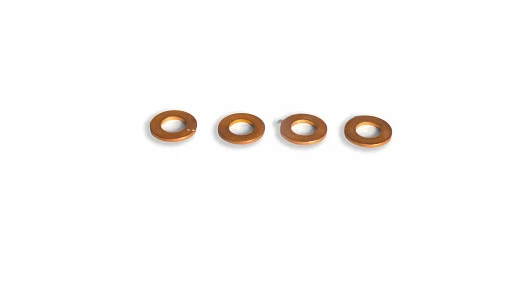 Sealing Washer 9.22mm ID x 17.27mm OD x 1.64mm Thk — universal CNH service part, fits 244 models — 81806142