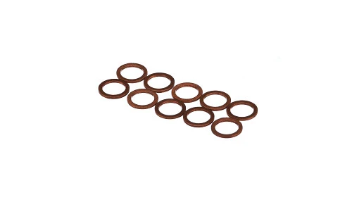 Gasket 8.05mm ID x 11.3mm OD x 0.9mm Thk — fits 71 models across the CNH lineup — 81867564