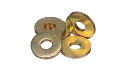 Washer 10.5mm ID x 30mm OD x 4mm Thk, Hts, Znd — universal CNH service part, fits 413 models — 83904166
