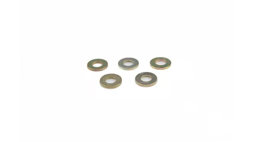 Washer 8.4mm ID x 17mm OD x 2mm Thk, Cst, Znd — universal CNH service part, fits 456 models — 83931520