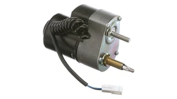 Windshield wiper motor, 12V for New Holland tractor cab. Electric drive for intermittent and continuous blade operation.
