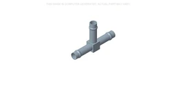 Tee 1/2'' Hose Barb x 1/2'' Hose Barb x 1/2'' Hose Barb — fits 56 models across the New Holland lineup — 84179891