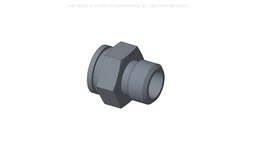 Adapter 9/16'' - 18 Orb x -6 Fem Quick Lock — fits 21 New Holland models — 84277064