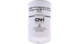 Hydraulic Oil Filter Spin-On, 80mm OD x 138mm L, 1 3/16IN - 16 UN — fits 22 New Holland models — 84343800