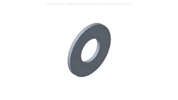 Washer 18.5mm ID x 40mm OD x 2.5mm Thk — fits 19 New Holland models — 84346315