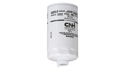 Fuel Filter 96.5mm OD x 184mm L, M14 x 1.5, 30 Micron — fits 9 New Holland models — 84348883
