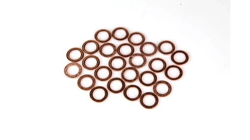 Sealing Washer 10mm ID x 16mm OD x 1.5mm Thk — universal New Holland service part, fits 221 models — 84439102